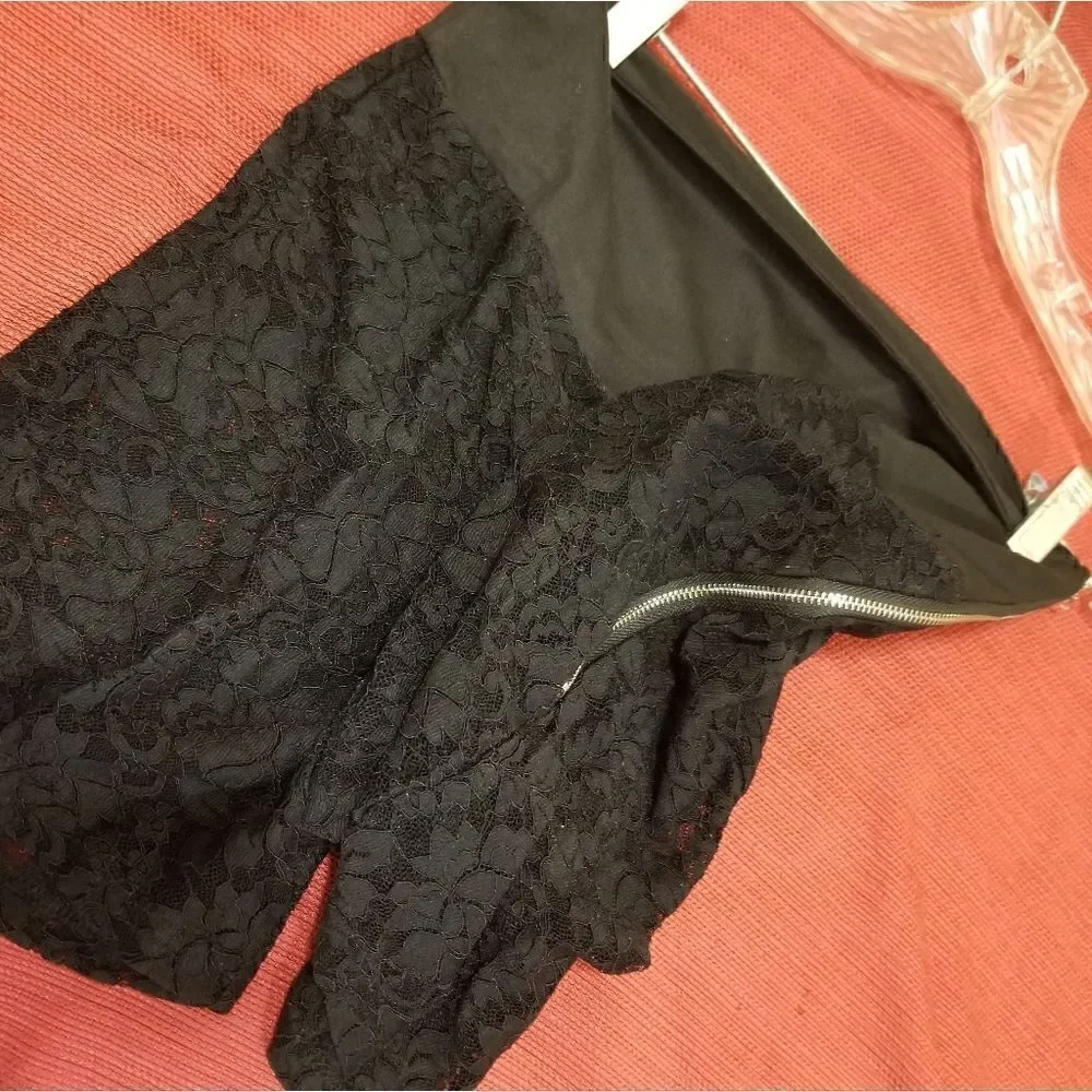 Sexy Lace See Through Shorts sz Medium
